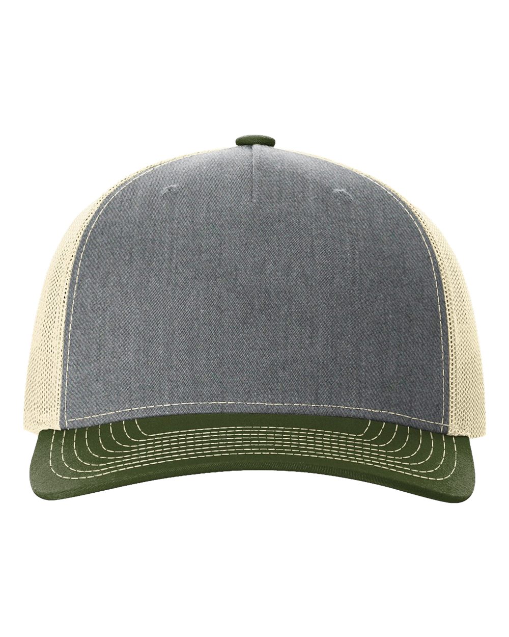 click to view Heather Grey/ Birch/ Army Olive